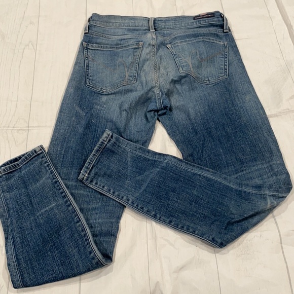 Citizen of Humanity EUC size 26 skinny ankle jean low rise - Picture 4 of 4